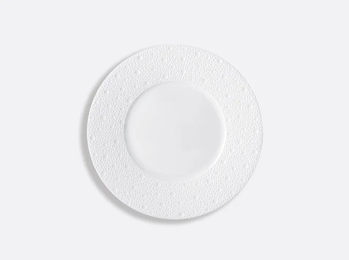 Bernardaud Ecume White Salad Plate