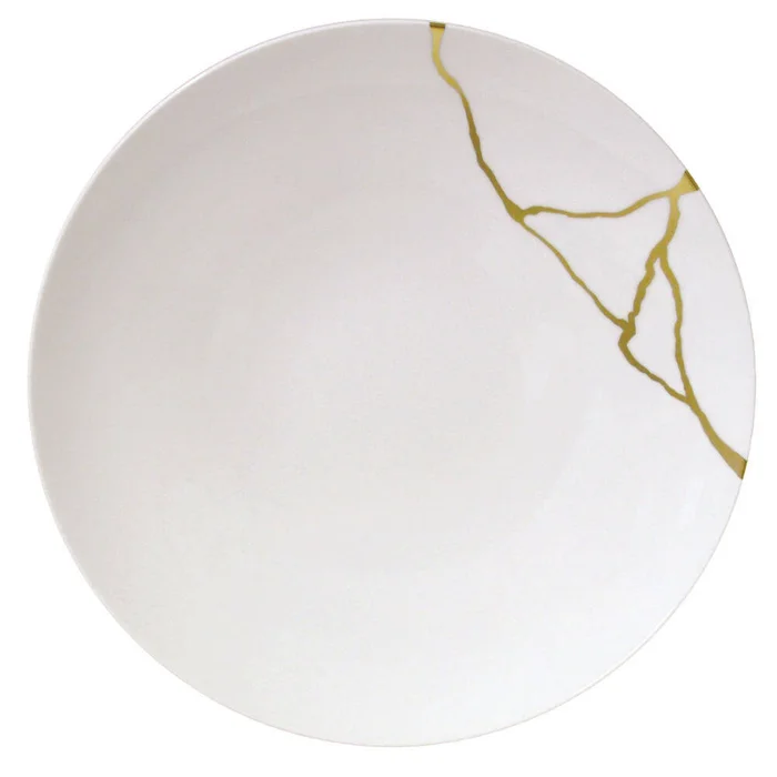 Bernardaud Kintsugi Coupe Salad Plate