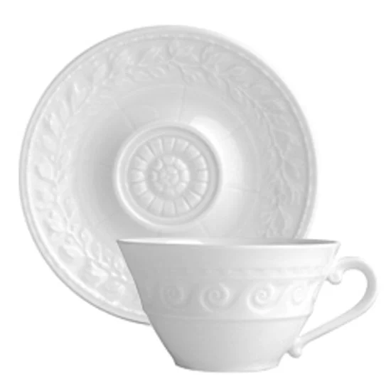 Bernardaud Louvre Tea Cup And Saucer