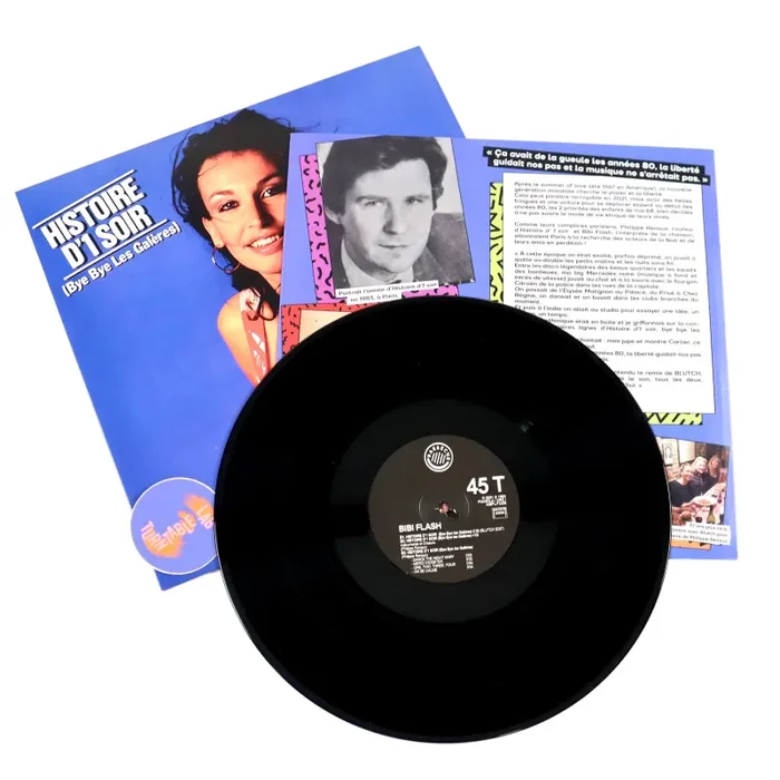 Bibi Flash: Histoire D’1 Soir (Bye Bye Les Galeres) 12″ - Image 2