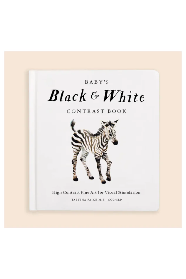 Black and White Contrast Book For Baby