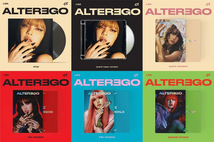 Blackpink LISA Solo Debut Album – ALTER EGO