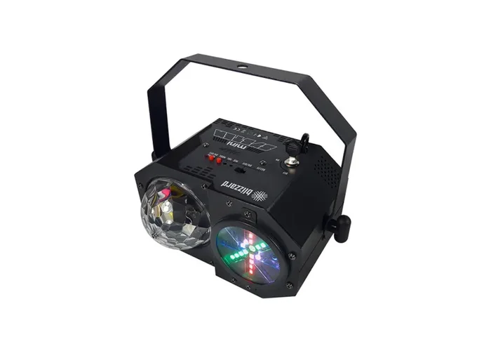 Blizzard Minisystem 4-In-1 RGBW LED Beam and Laser Party Effect Light