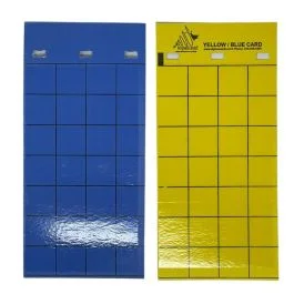 Blue & Yellow Sticky Card