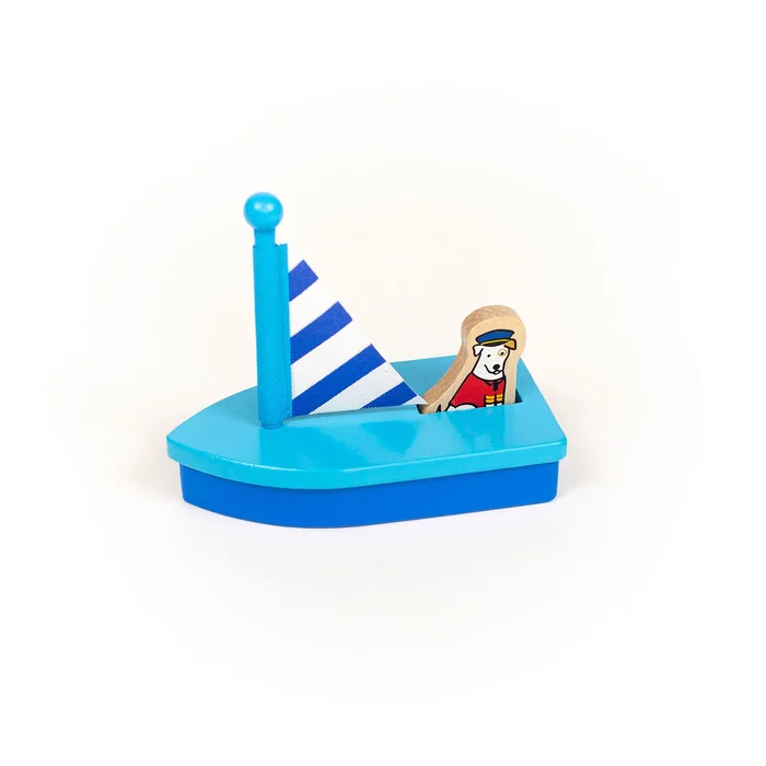 Boat (Wood) – Boats & Buddies Stripes Dog