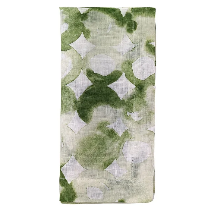 Bodrum Watermark Green Napkin