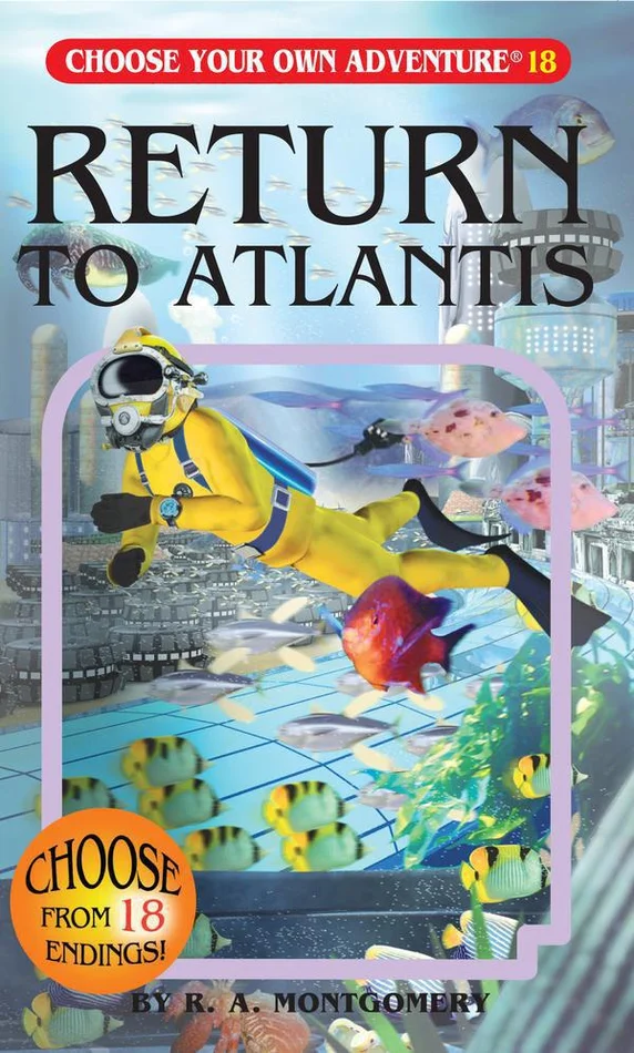 Book – Choose Your Own Adventure : Return To Atlantis