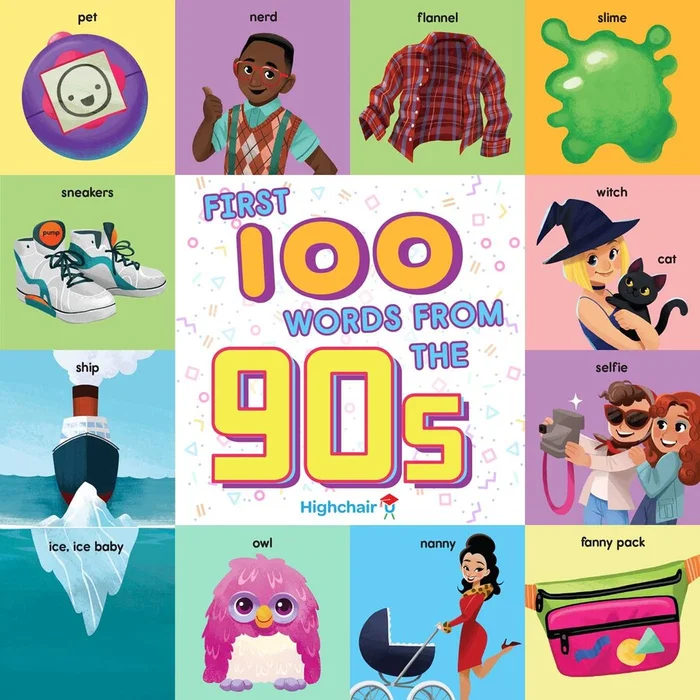 Book (Board) – First 100 Words From The 90’s