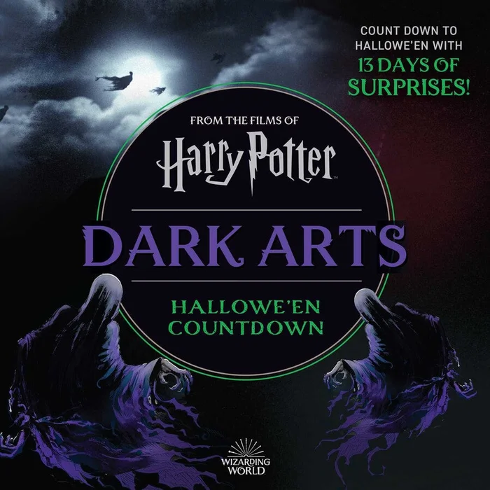 Book (Hardcover) – Harry Potter Dark Arts Countdown To Halloween With 13 Surprises