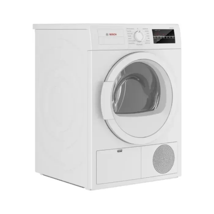 Bosch 300 Series WTG86403UC 24 Inch Ventless Electric Dryer with 4 cu. ft. Capacity, Sensitive Drying System, AntiVibration, 15 Dryer Programs, Intelligent Sensors, Moisture Sensor, and Energy Star® - Image 3
