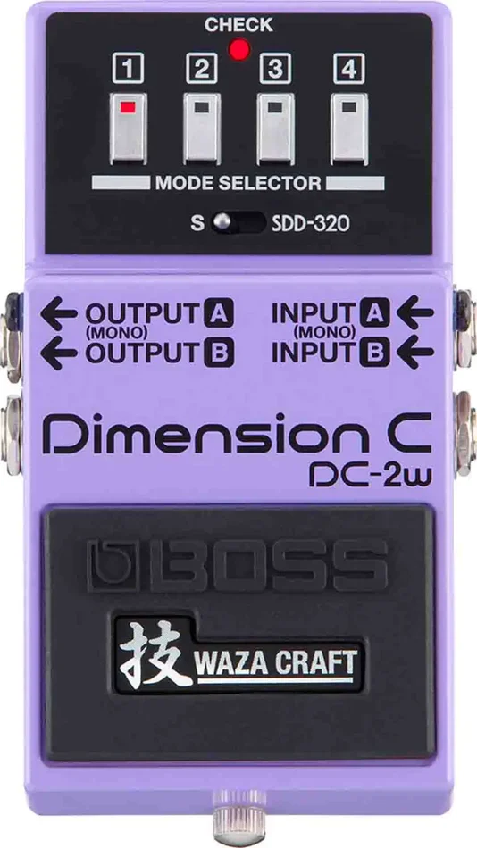 BOSS DC-2W Dimension C Effects Pedal for Electric Guitarists