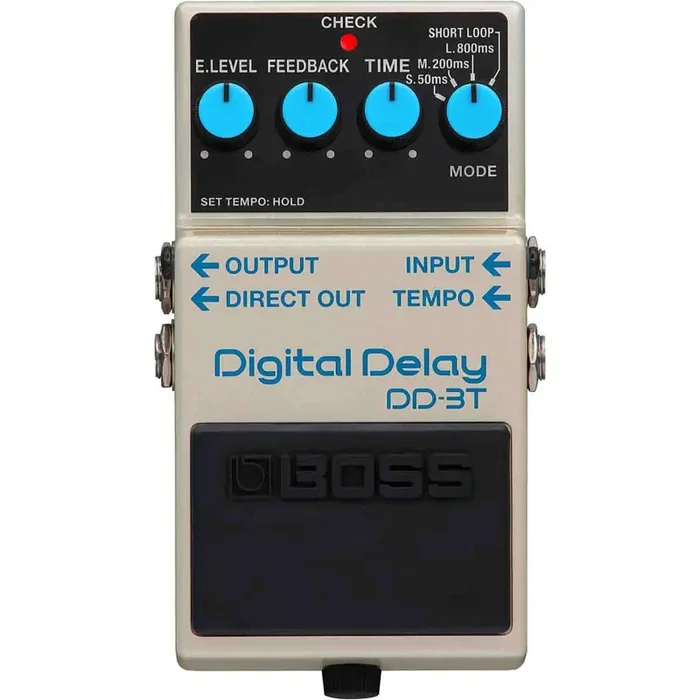 Boss DD-3T, Digital Delay Pedal for Electric Guitar