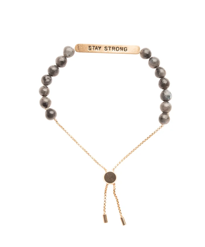 Bracelet – Positive Vibes “Stay Strong”