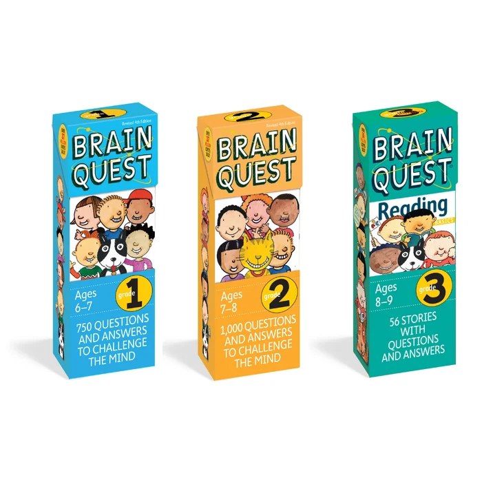 Brain Quest – Reading Cards (Grade 1 Thru Grade 3)