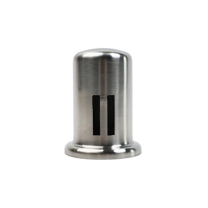 Brass Cover Cap for Twin Inlet Air Gap – Stainless Steel