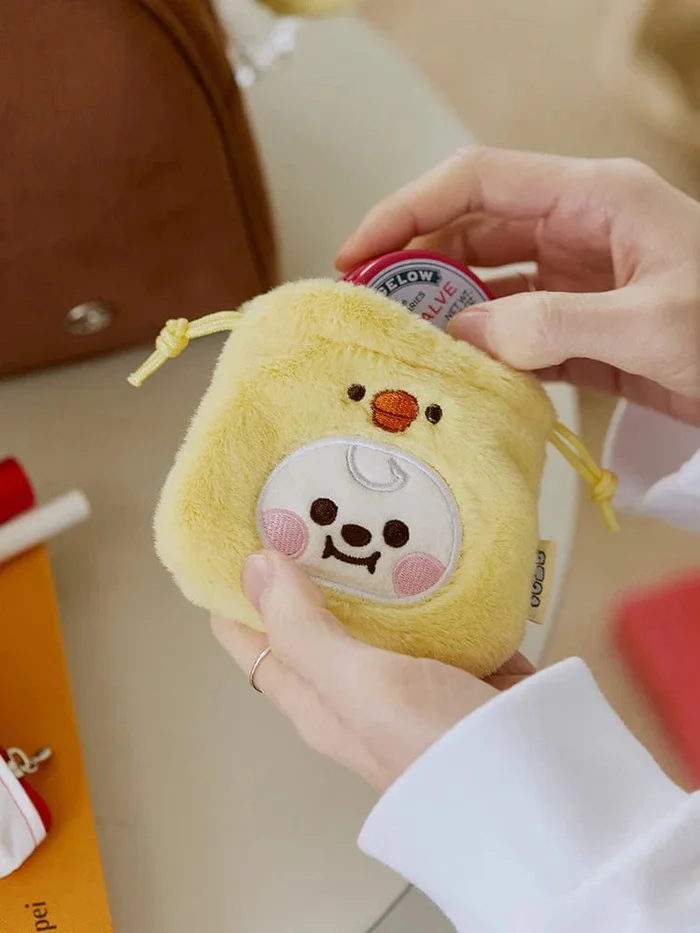 BT21 – Baby Fluffy String Mini Bag Charm Pouch