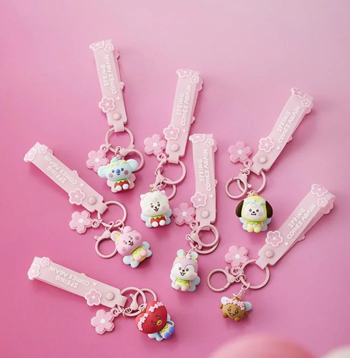 BT21 – Baby Spring Fairy Figure Keyring