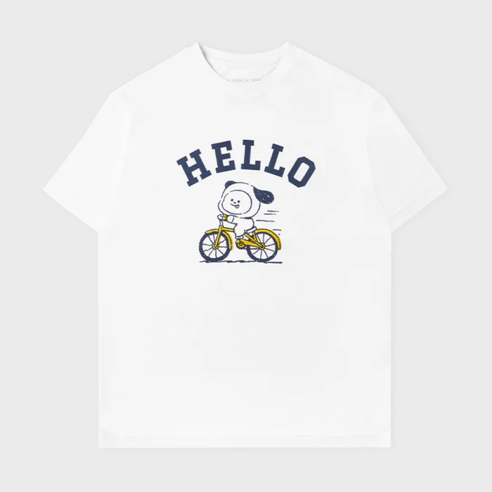 BT21 – Basic Short Sleeve Tshirt White (Chimmy)