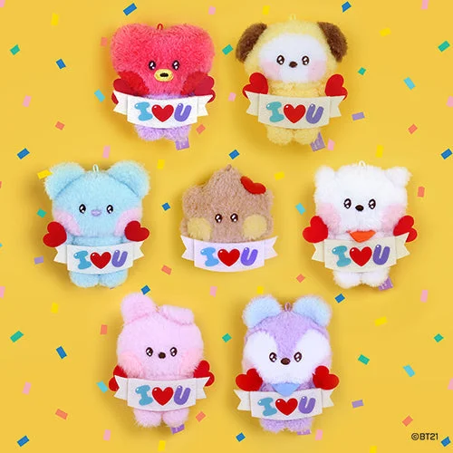 BT21 – Iloveu Minini Plush Keyring