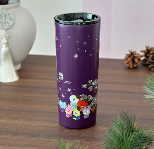 BT21 – Premium K Edition Mother of Pearl Graphic Tumbler (710ML)