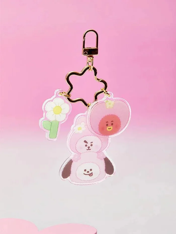 BT21 – Spring Days Acrylic Keyring