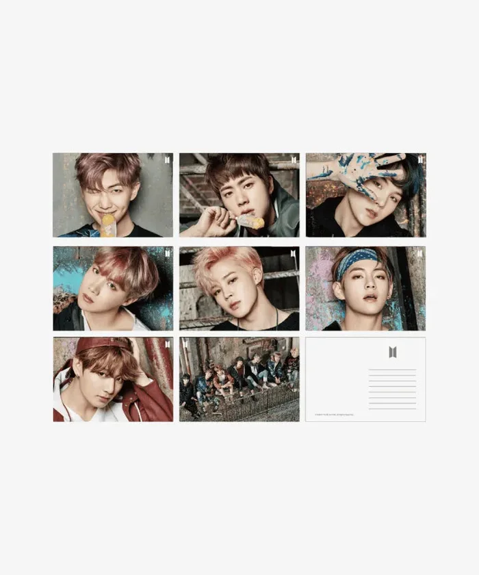 BTS Lenticular Postcard v3 – Wings & You Never Walk Alone