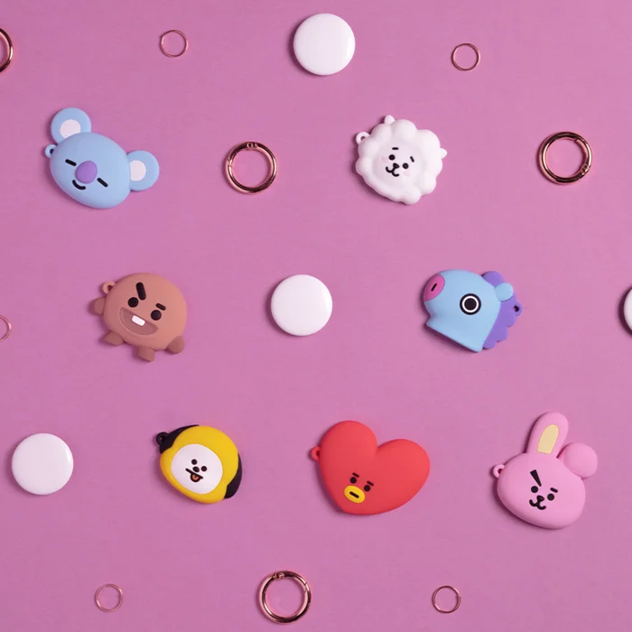 BTS X BT21 – Airtag Case Keyring