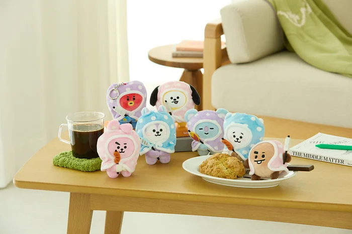 BTS x BT21 – Campfire Edition Official MD Doll Keyring Campfire