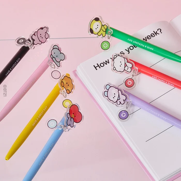 BTS x BT21 – Minini Lucky Gatcha Gel Pen