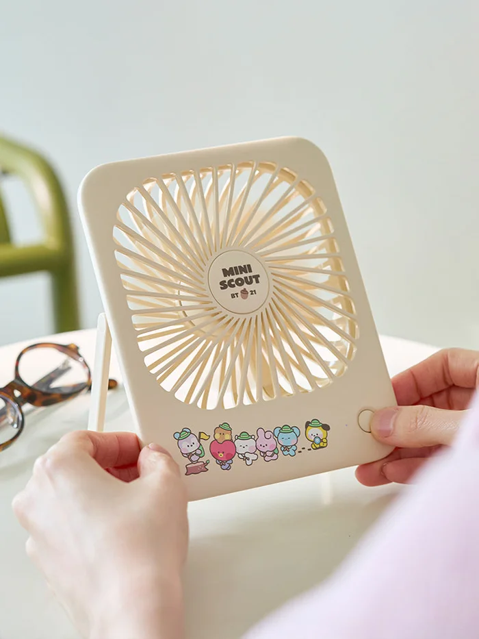 BTS x BT21 – Minini Scout Desk Fan