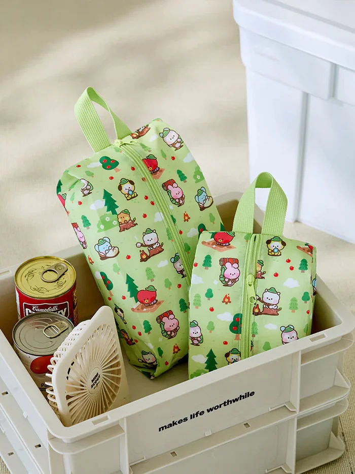 BTS x BT21 – Minini Scout Multi Pouch Set (Green)