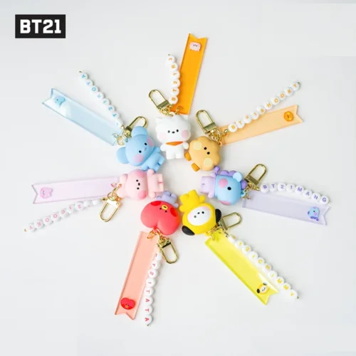 BTS x BT21 MININI FIGUR Schlüsselanhänger