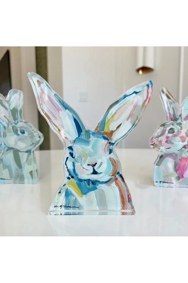 BUNNY EARS ACRYLIC BLOCK/LARGE