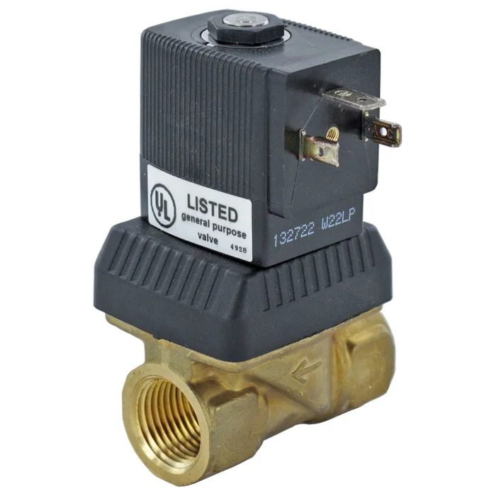 Burkert 2-Way Solenoid Valve Normally Closed 1/2 FPT 120V