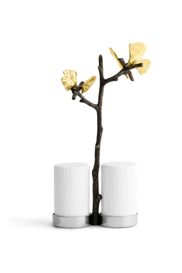 BUTTERFLY GINKGO SALT & PEPPER SET