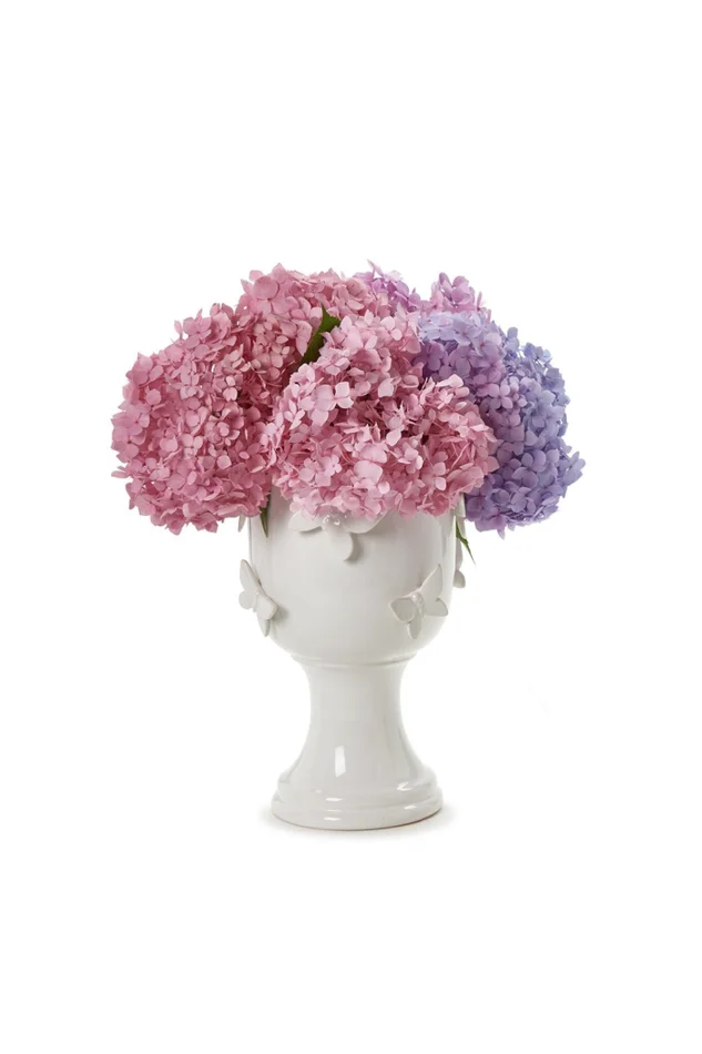 BUTTERFLY PEDESTAL CACHEPOTS LG