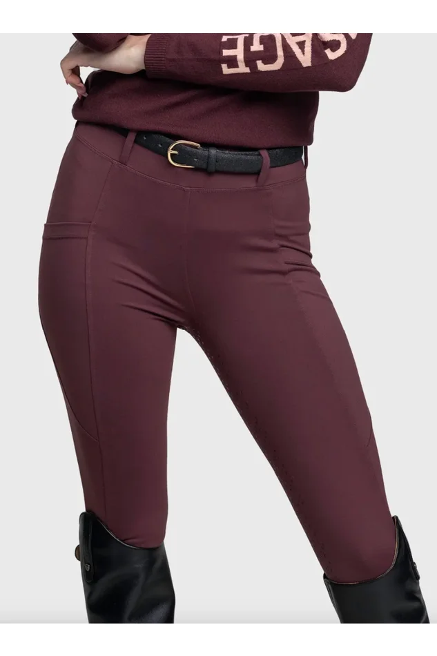 CABERNET RIDING LEGGING W/ SILICONE SEAT