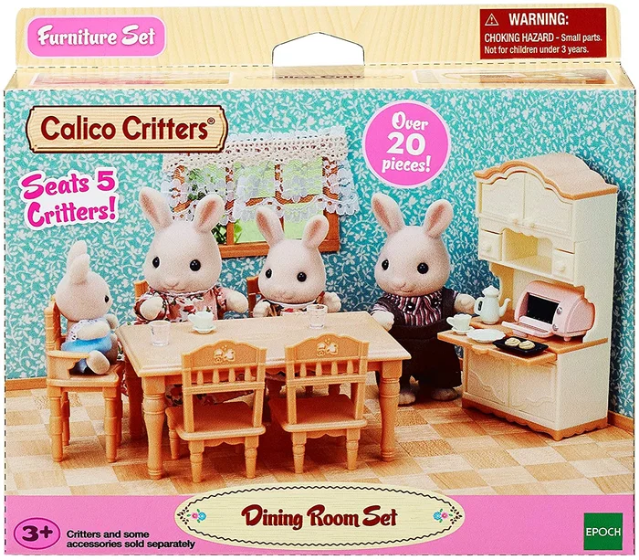 Calico Critters – Dining Room Set (Retired)