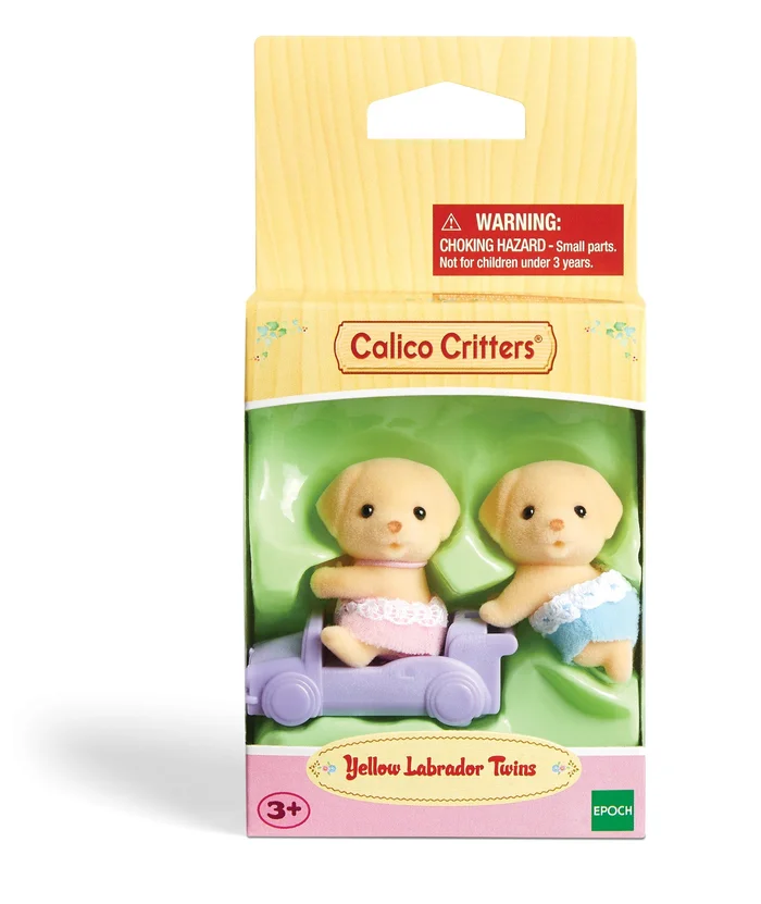 Calico Critters – Yellow Lab Twins (Retired)