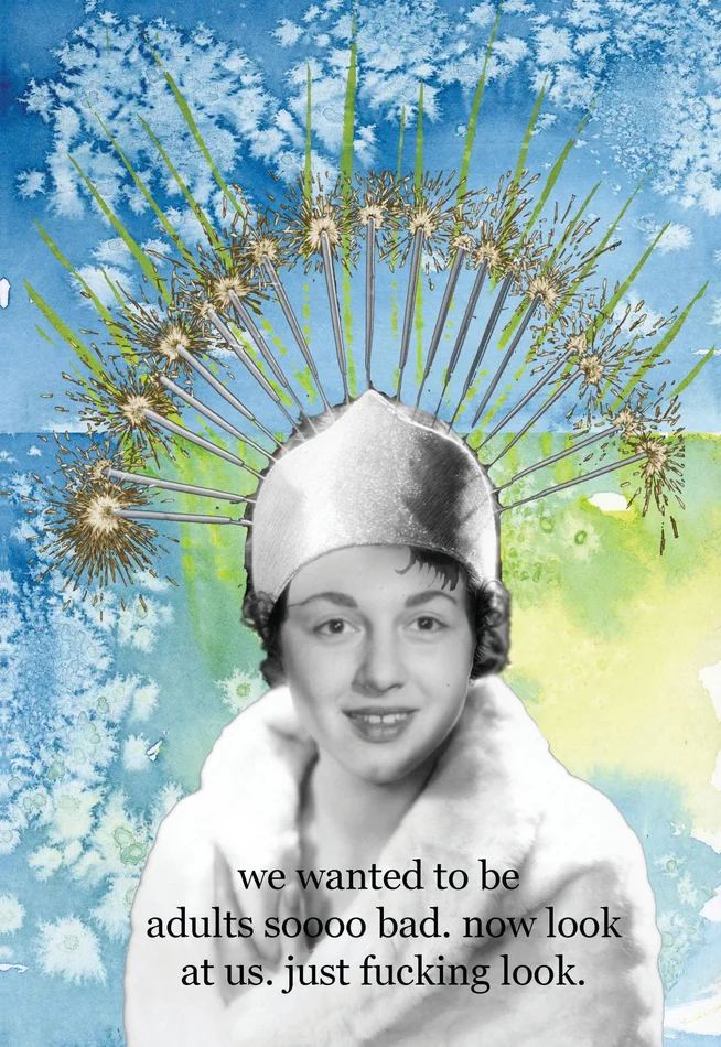 Canvas – Adults So Bad 8″ x 12″