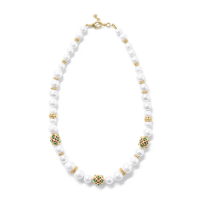 Capucine De Wulf Elizabetta Pearl 18″ Necklace