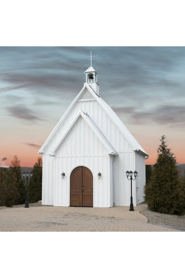 CHARMING CHAPEL PAINT BY NUMBER