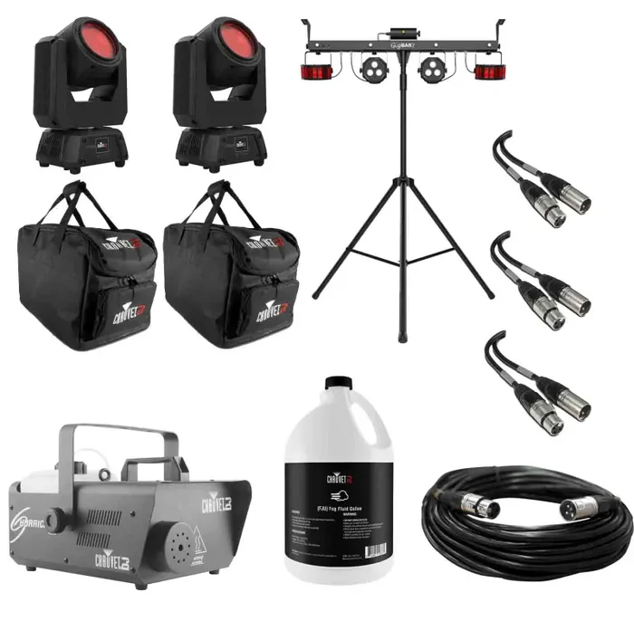 Chauvet DJ Complete Live Sound Lighting Package for Small Concert