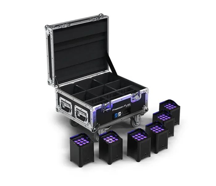 Chauvet DJ Freedom Flex H9 IP X6 Charging Road Case