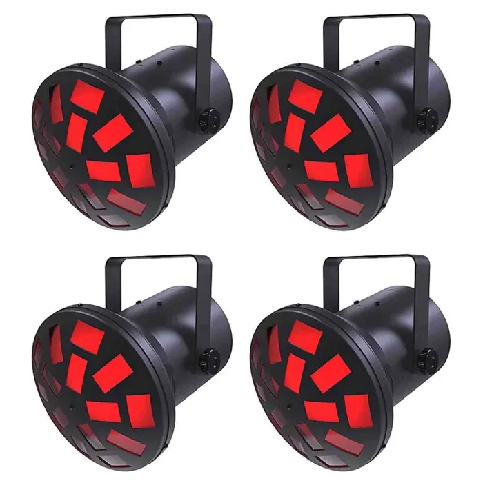 Chauvet DJ Mushroom Multicolored LED Light Effect – 4 Pack