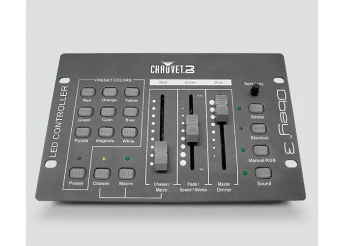 Chauvet DJ OBEY3 Obey 3 Universal DMX Controller | LED Light Controllers