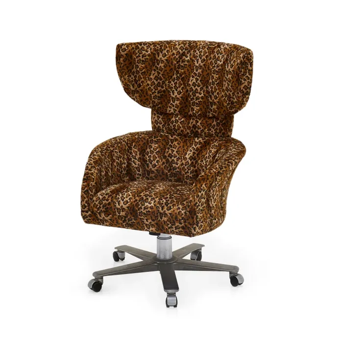 Cheetah Print Executive Office Chair