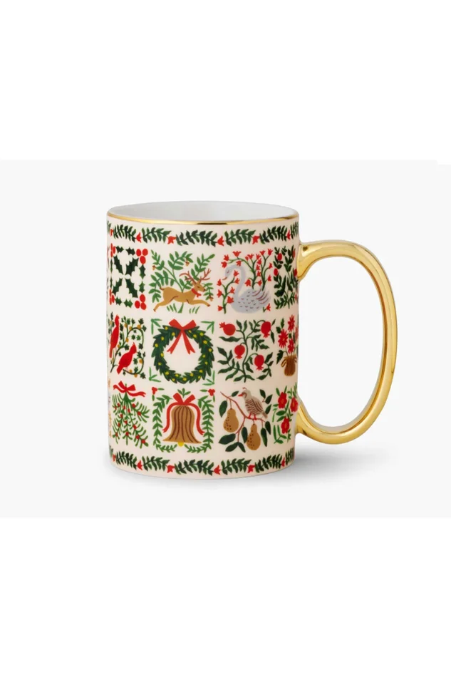 CHRISTMASTIDE PORCELAIN MUG