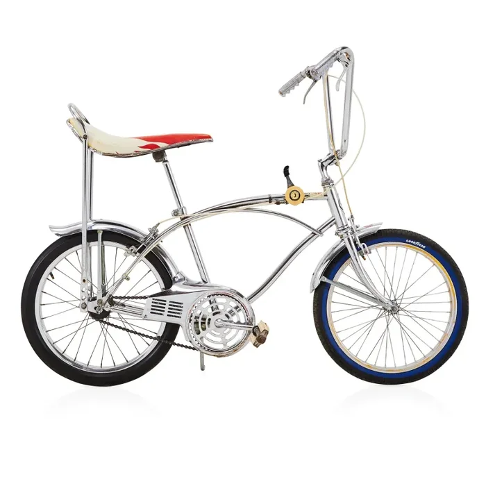 Chrome Banana Seat Bike