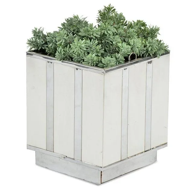 Chrome Box Planter
